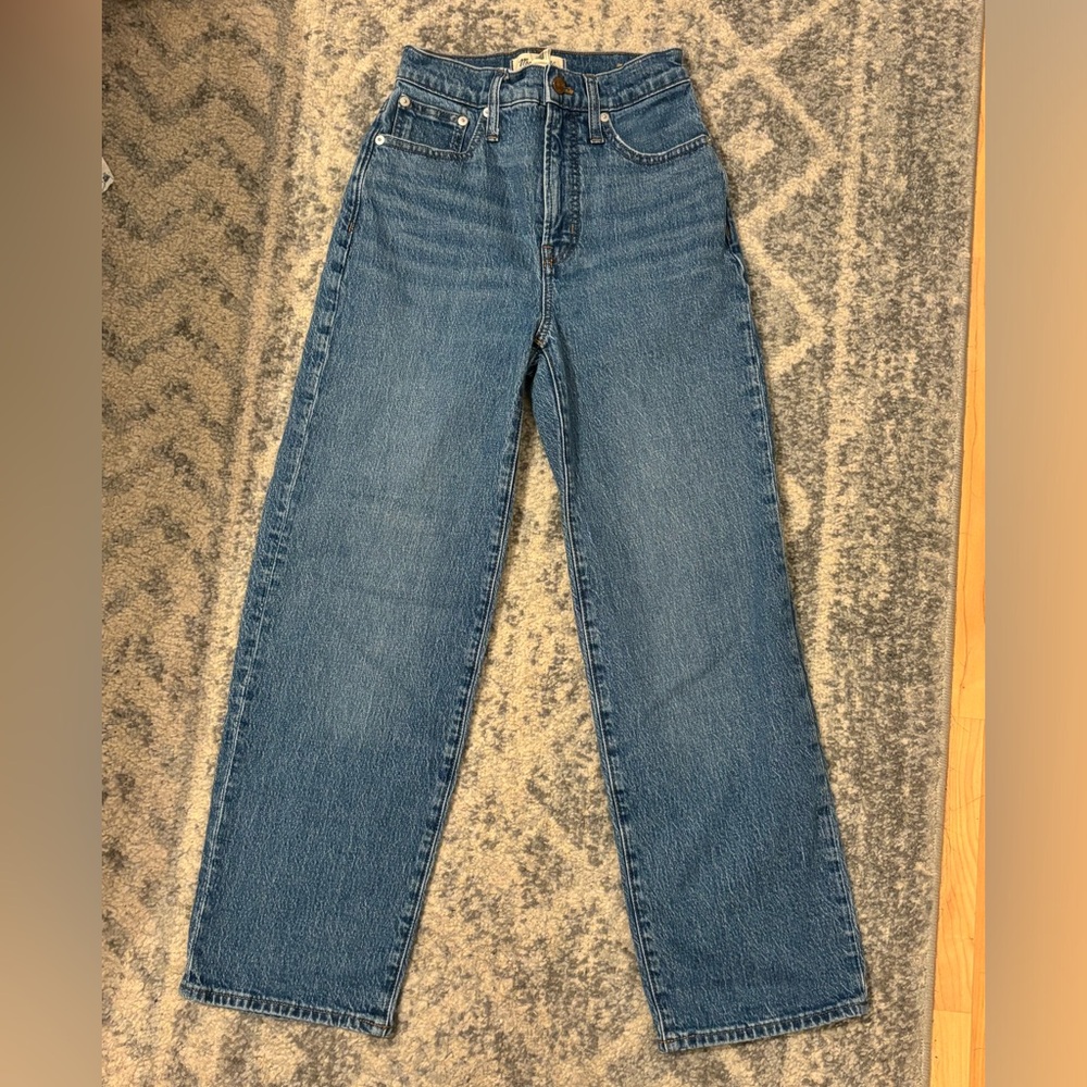 Madewell Perfect Vintage Wide Leg Crop Jean